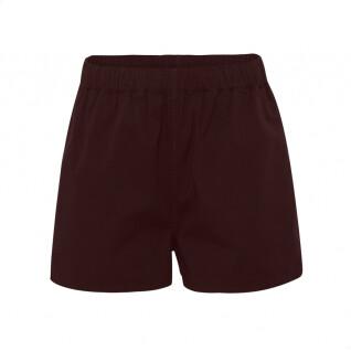 Women's twill shorts Colorful Standard Organic oxblood red