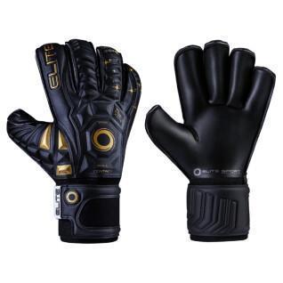 Goalkeeper gloves Elite Sport Black Real