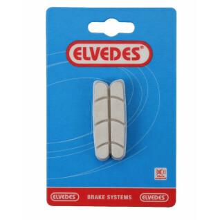 Pair of replacement road brake pads Elvedes Campagnolo