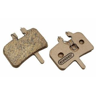 Pair of metal bicycle brake pads Elvedes Hayes HFX-MAG SERIES /HFX 9 SERIES / M