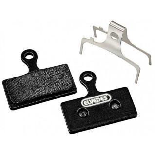 Pair of metal/carbon bicycle brake pads Elvedes Shimano BRM666, BRM785, BRM985
