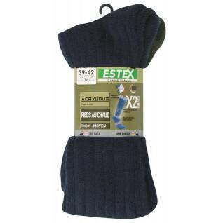 Half-length socks with buckle Estex