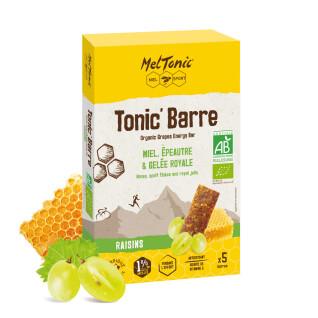 5 organic tonic' energy bars - grapes