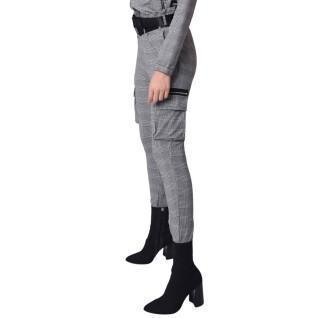 Women's plaid zipper pants Project X Paris