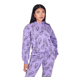 Women's hoodie Project X Paris one piece all over