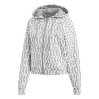 Women's hoodie adidas Allover Print