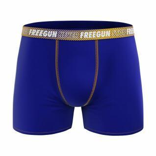 Cotton boxer shorts Freegun Never Stop (x3)