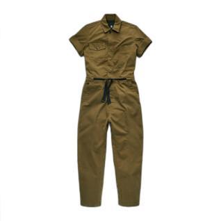 Women's short-sleeved jumpsuit G-Star Army