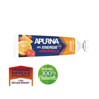 Batch of 25 gels Apurna Energie acerola orange - 35g