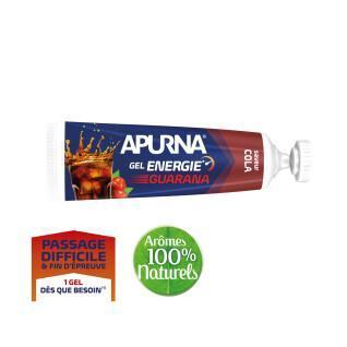 Batch of 25 gels Apurna Energie guarana cola - 35g