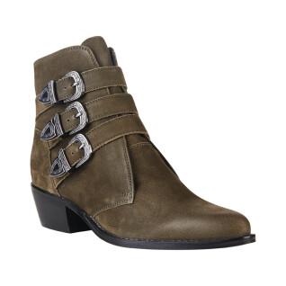 Women's buckle boots Superdry Rodeo