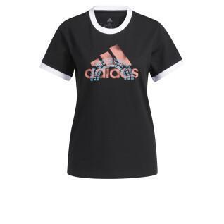 Women's T-shirt adidas The Brand Graphic Ringer