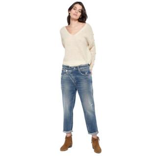 Women's boyfit jeans Le temps des cerises Cosy