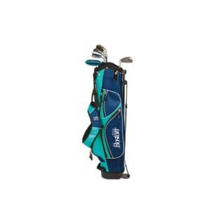 Kit (bag + 5 clubs) left handed woman Boston Golf pitch & putt 6" 1/2 série