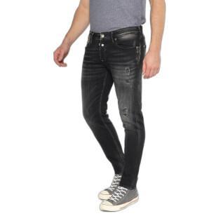 Fitted jeans Le Temps des cerises Basic 600/17 Destroy N°1