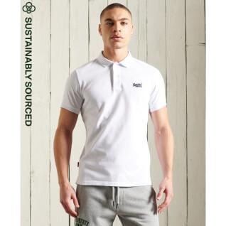 Classic pique polo shirt in organic cotton Superdry