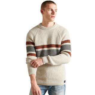 Classic patterned crew neck sweater Superdry