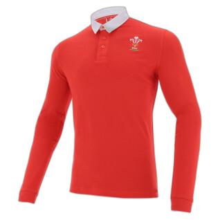 Long sleeve polo shirt Pays de Galles Merch