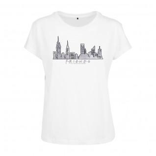 Women's T-shirt Urban Classics friends skyline box