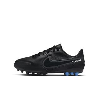 Children's soccer shoes Nike Tiempo Legend 9 Academy AG - Shadow Black Pack