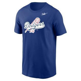 T-shirt Dodgers Cooperstown Logo