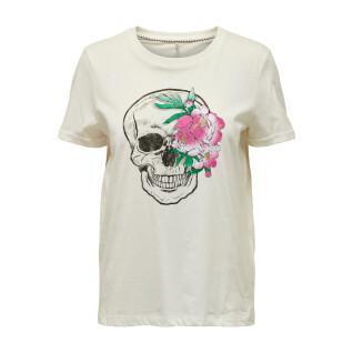 Women's T-shirt Only Silvia Skull