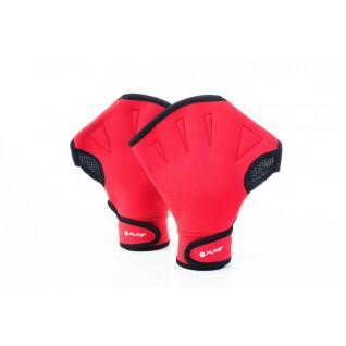 Set of 2 pairs of swimming gloves Pure2Improve