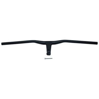 Straight handlebars with integrated stem for fork pivot P2R 1"1-8 (28.6 mm)
