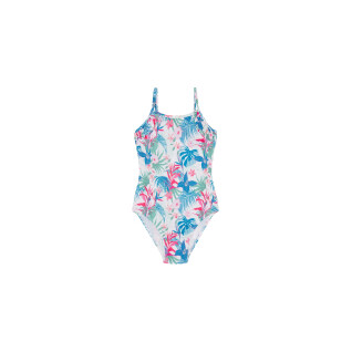 One-piece swimsuit for girls Pepe Jeans Hibiscus Frill