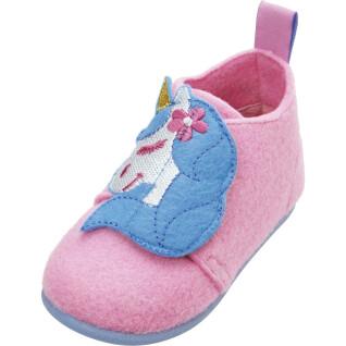 Girl's slippers Playshoes Unicorn
