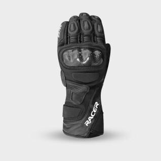 Motorcycle gloves summer leather shell Racer