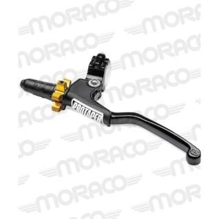 Mounting kit for motorcycle clutch lever and support with hot starter Protaper