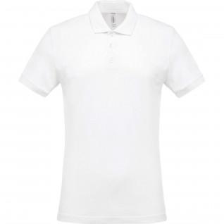 Short sleeve polo shirt Kariban Piqué blanc