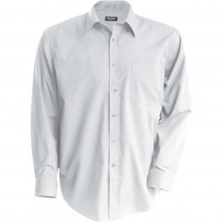 Long sleeve shirt Kariban blanc