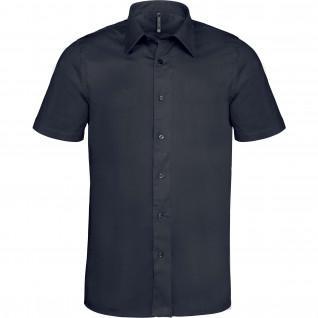 Short sleeve cotton/elastane shirt Kariban