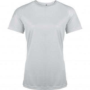 Women's short sleeve T-shirt Proact Sport blanc