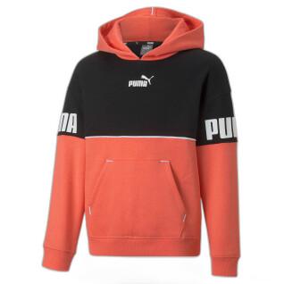 Girl hoodie Puma Power Colorblock FL G