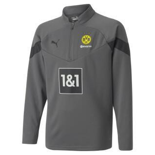 Kids training sweatshirt 1/4 zip Borussia Dortmund 2022/23