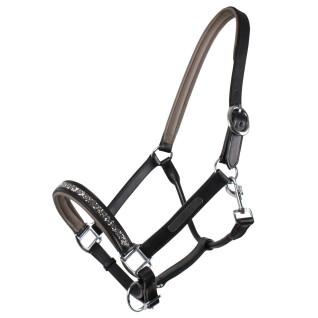 Leather halter QHP Lupine
