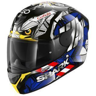 Full face motorcycle helmet Shark d-skwal 2 oliveira falcao