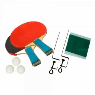 Table tennis set with 3 balls and net Softee