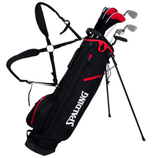 Left-handed golf set with tripod bag Spalding Executive Half Set Graphite