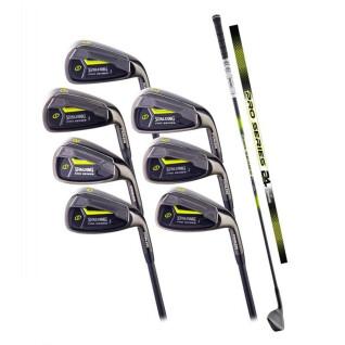 Ladies' 5-sw iron right-handed golf set Spalding Pro Series Graphite PVD Finish