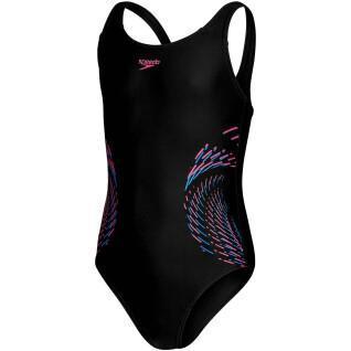 1-piece swimsuit for girls Speedo Eco Plastisol Placem Muscleb