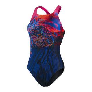 1-piece swimsuit for women Speedo End+ Placem Dig Medalist