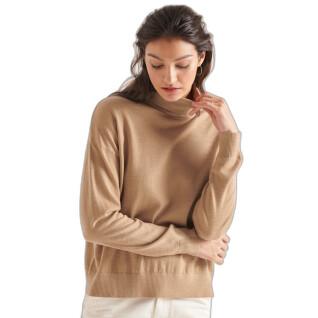 Merino wool sweater with drooping shoulders woman Superdry
