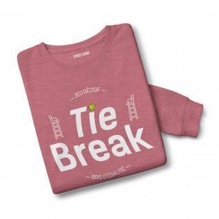 Tie Break Mixed Sweatshirt