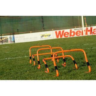 Set of 5 adjustable hurdles Lynx sport