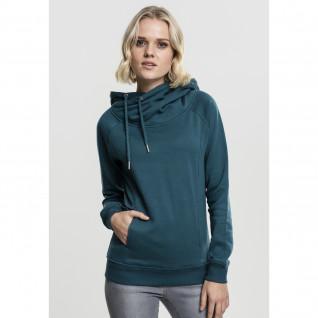 Women's hooded sweatshirt urban Classic raglan