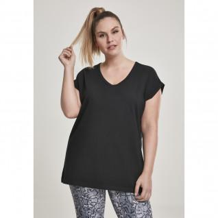T-shirt woman Urban Classic round V-Neck extended GT